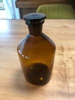 Antike Apothekerflasche, Braunglas 1 Liter