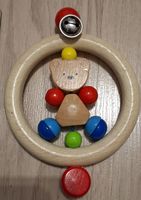 Holzgreifling Bärli Greifring Baby Spielzeug