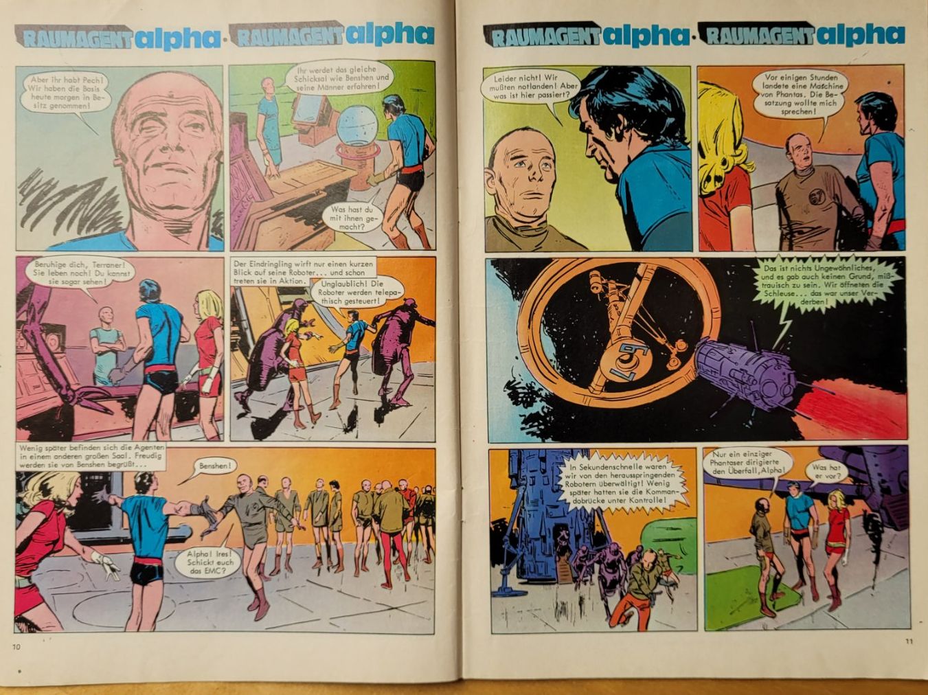 Comics: RAUMAGENT –BAND NR. 13 - 17 – Gebraucht aus Neftenbach von Mador6 7