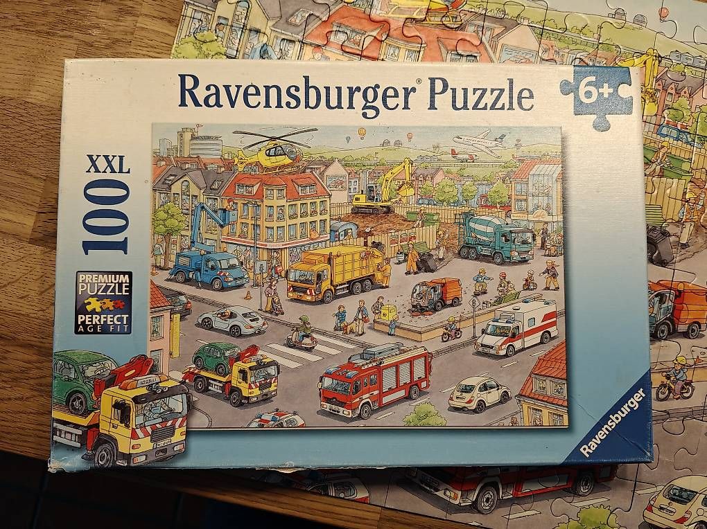 Puzzle: Ravensburger Puzzle 100 Teile – Usato da Winterthur venduto da M.P.1972