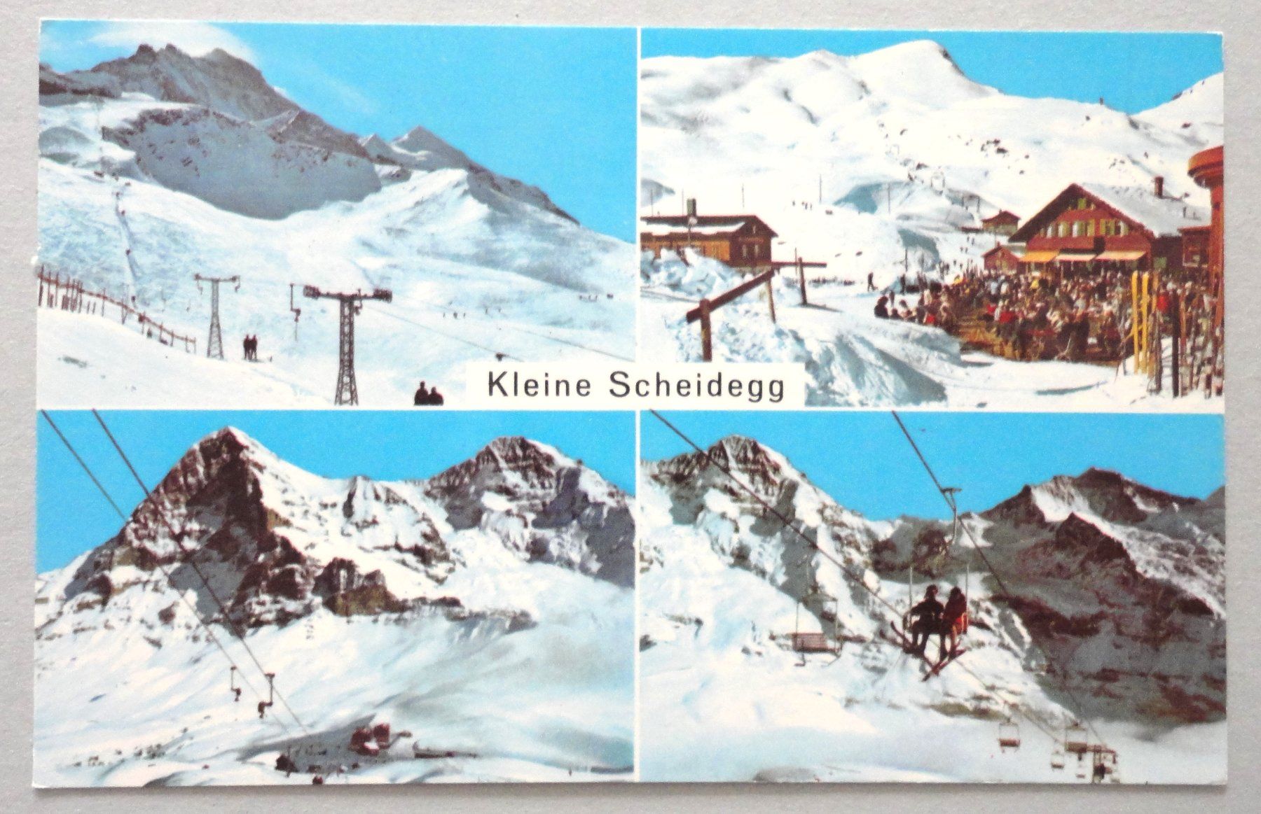 Ansichtskarten: Kleine Scheidegg – Gebraucht aus Fétigny von Billy2miny