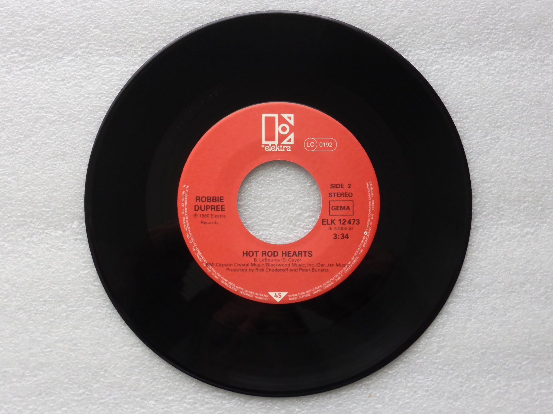 Vinyles: Vinyl Single  ROBBIE DUPREE – D'occasion à Küssnacht am Rigi par Mondkinder 2