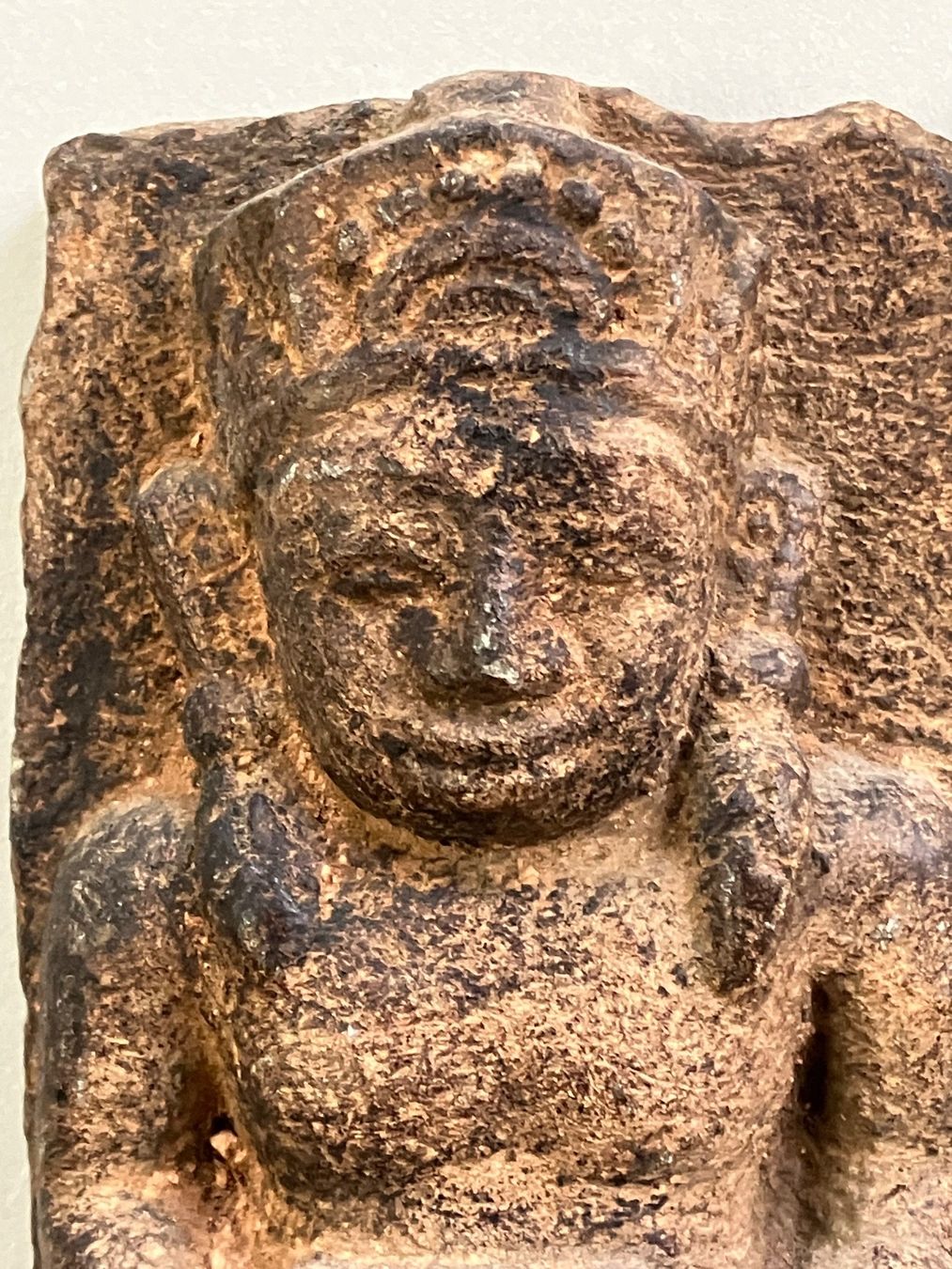 Statuette: Antike Buddha Fragment aus Stein – Usato da Horw venduto da luzernicus 4