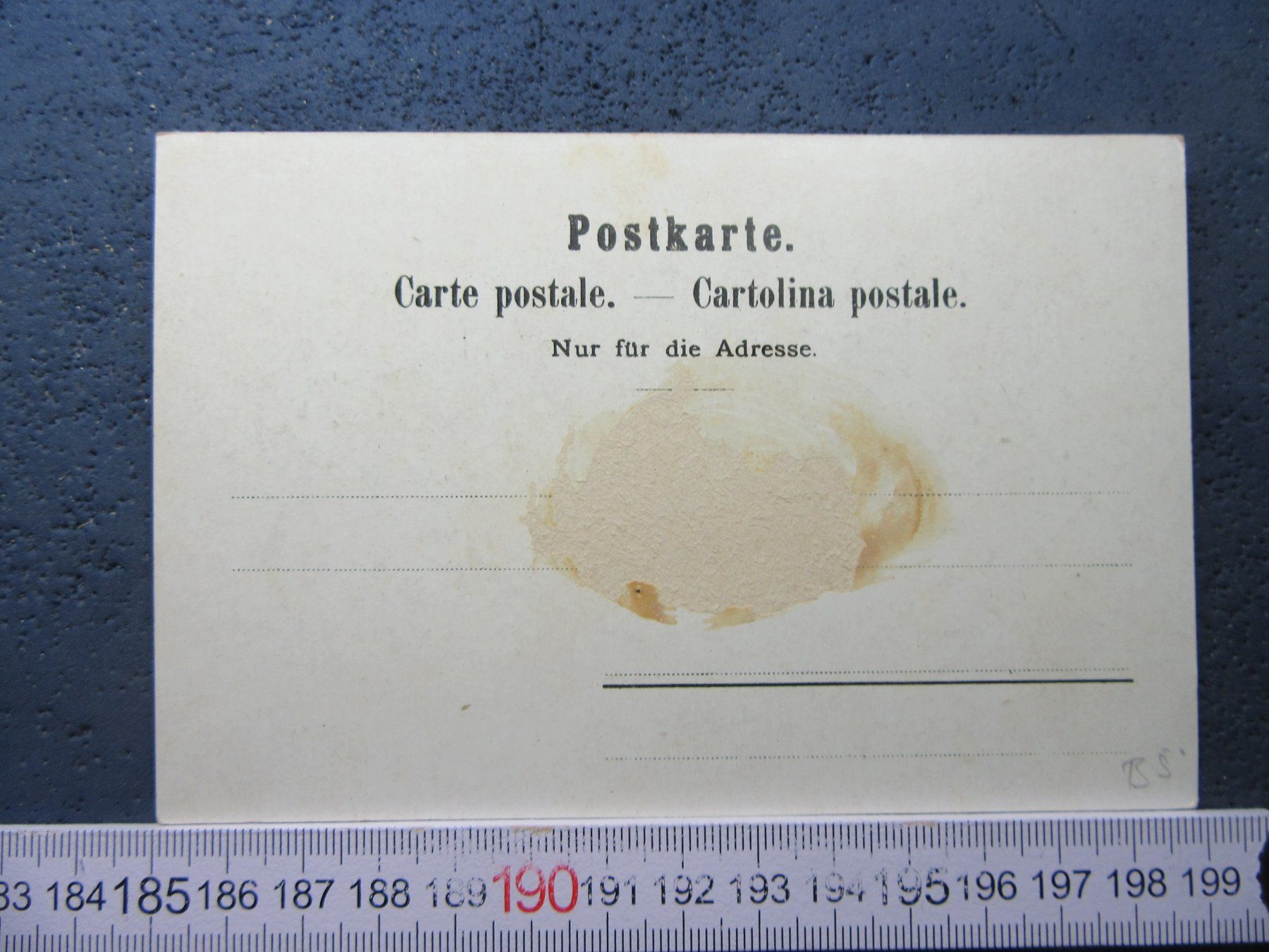 Cartoline postali: BASEL 2 BILD-AK BS ANTIK KLEBERESTE HINTEN – Usato da Ettingen venduto da Hausi4711 1