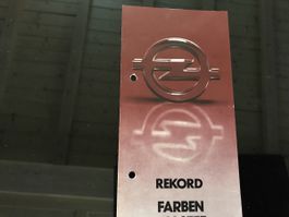 Opel Prospekt 