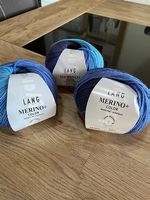 3x Garn aus Merinowolle NEU