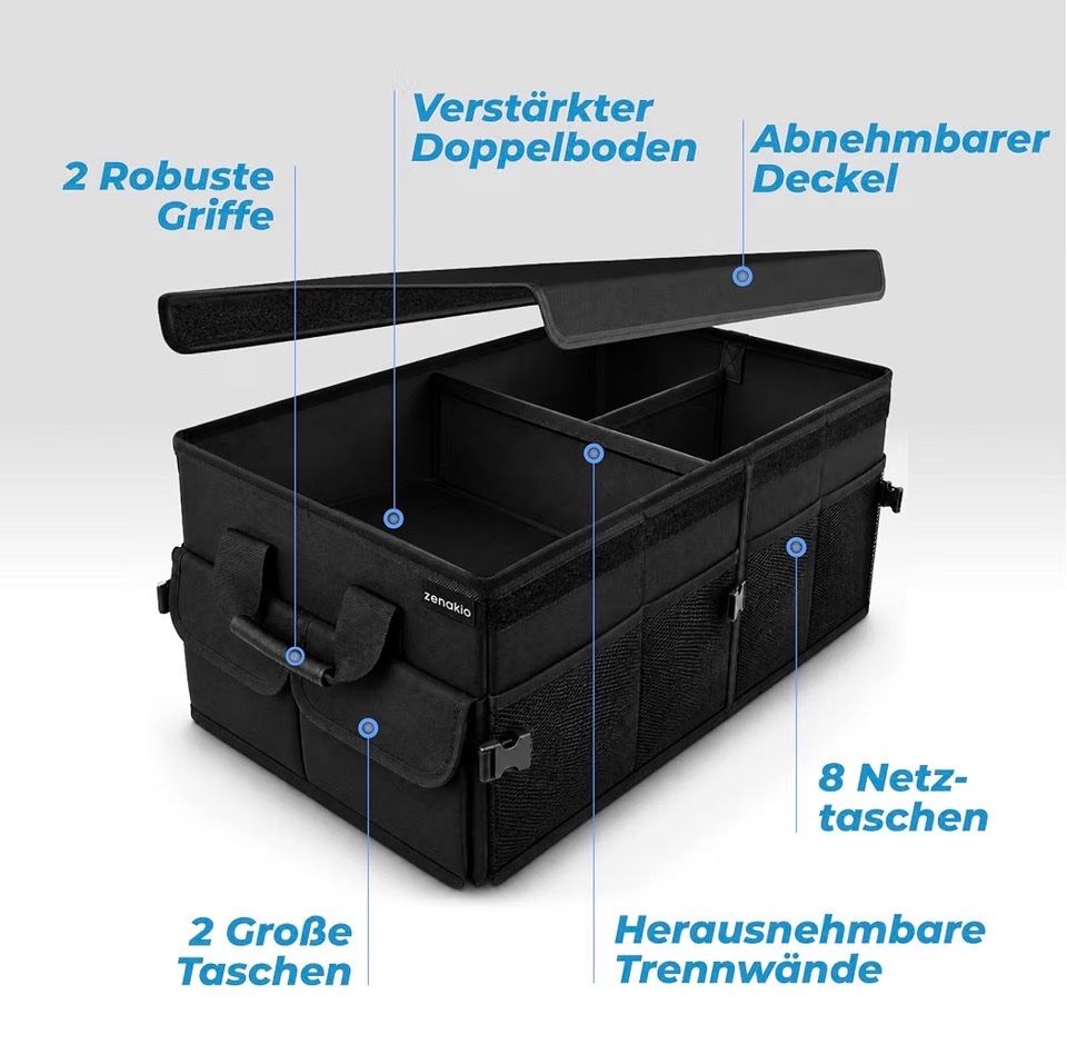 Sacchi da boxe: Auto Kofferraum Organizer Klappbar – Usato da Bülach venduto da shaza72 1