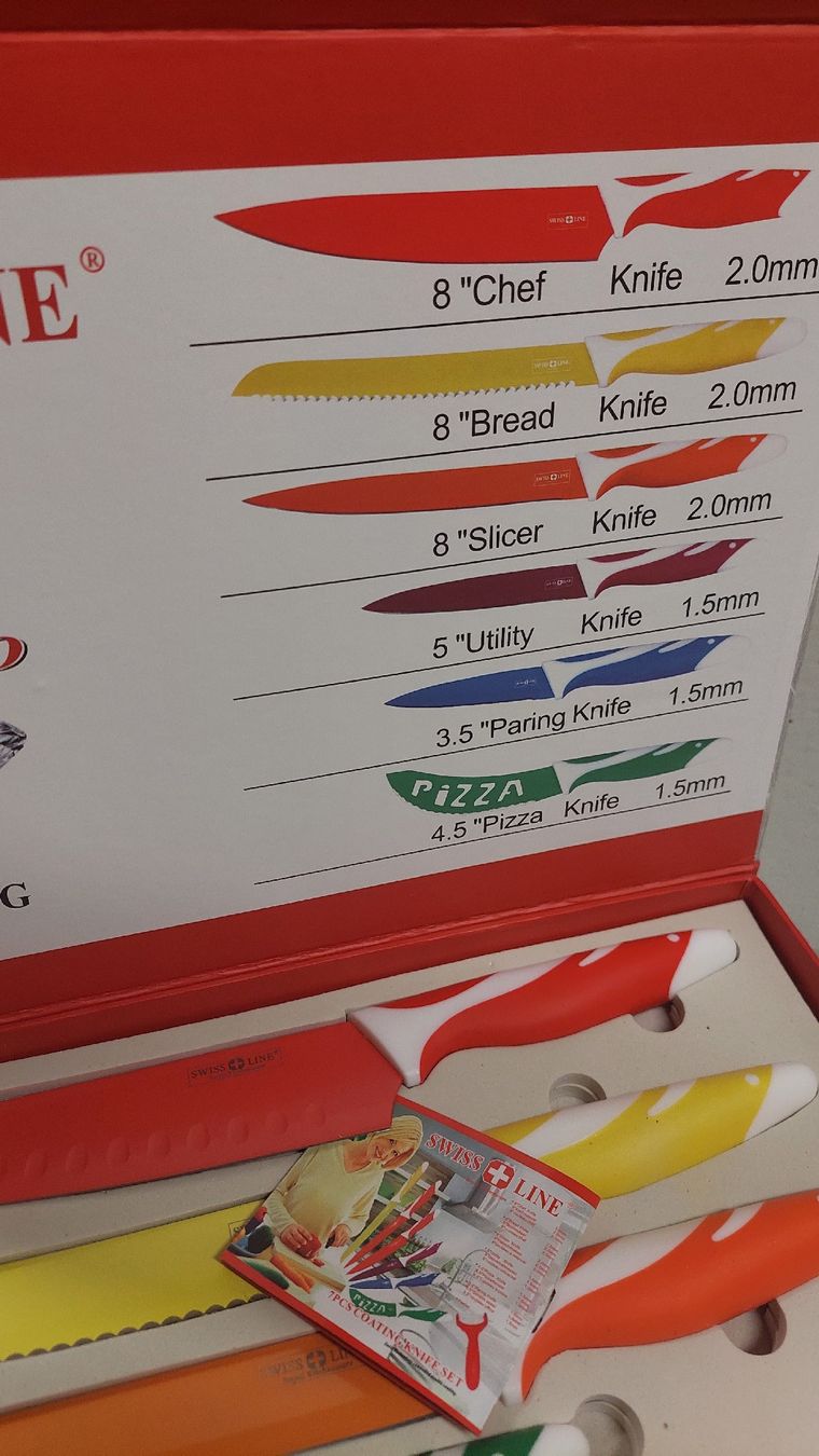 Swiss Coltelli: Schweizer Messerset/SwissQuality Messerset – Nuovo e nell'imballaggio originale da Basel venduto da O-MEGA 3
