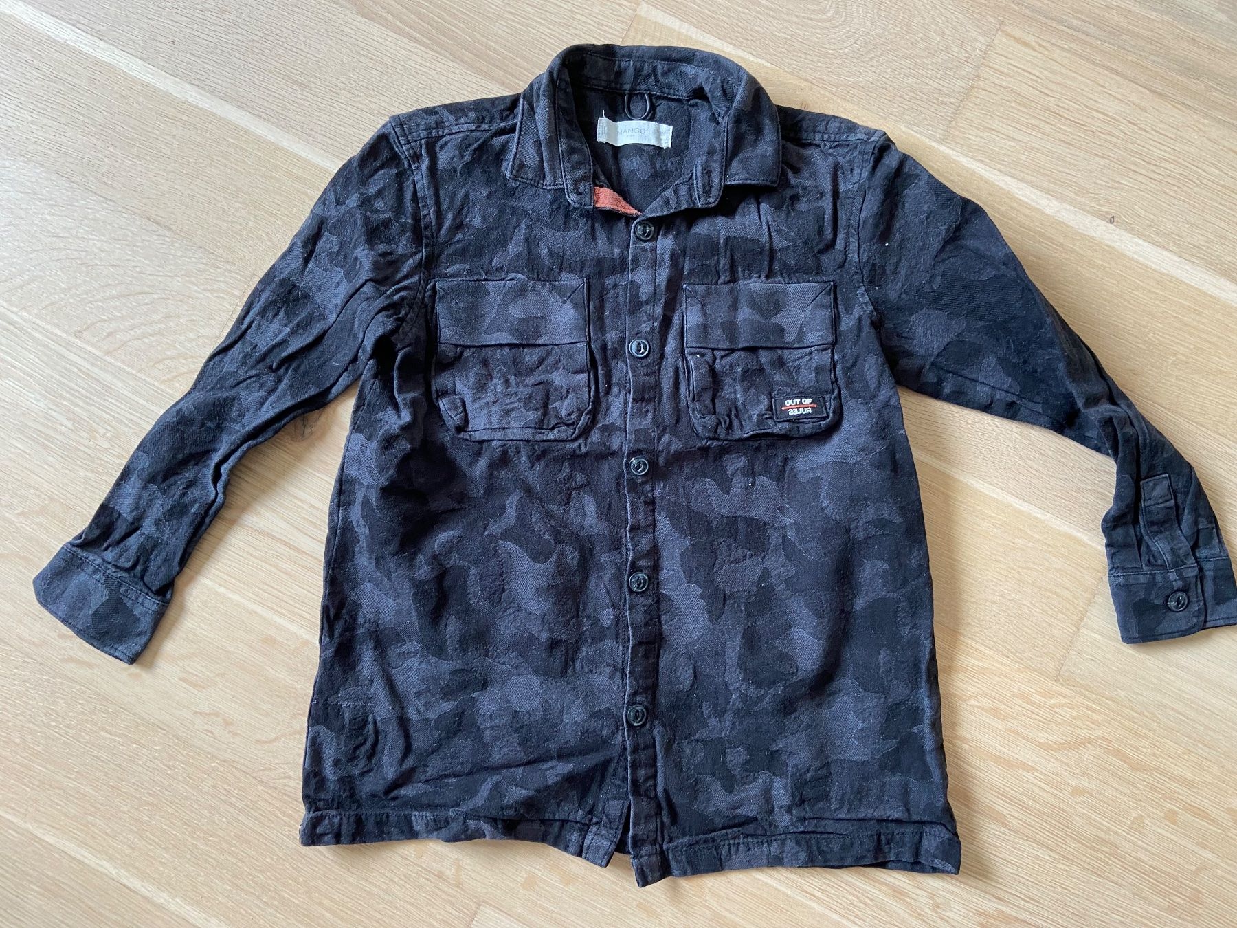 Mango Camicie, T-shirt & Polo: Hemd Kinder Mango Gr. 128 schwarz – Usato da Rebstein venduto da bst_p292