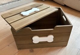Spielzeugkiste /Hundebox/ Hunde-Spielzeug-Kiste/Aufbewahrung