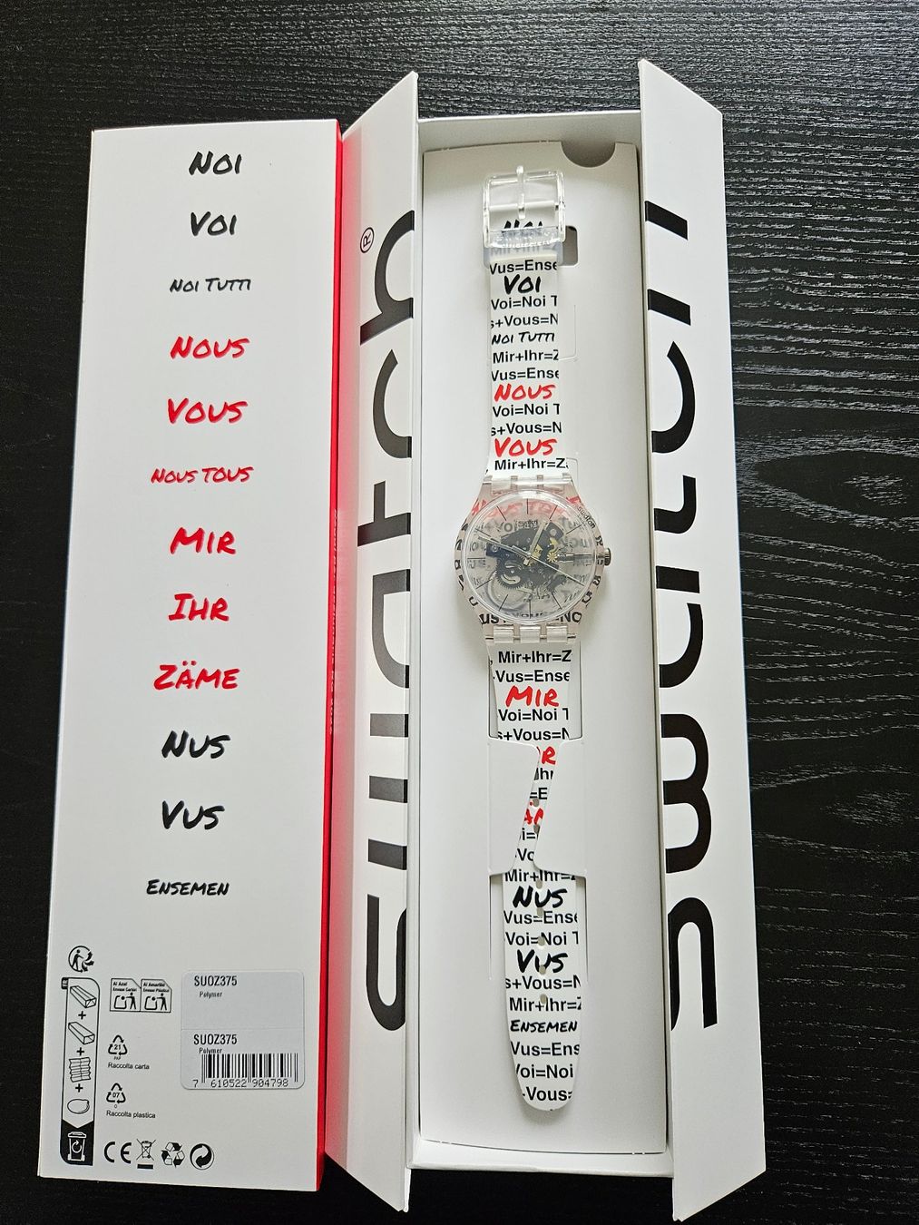 Swatch Orologi: Swatch Aktionärsuhr GV 2026 – Usato da Langendorf venduto da Bruenu 1