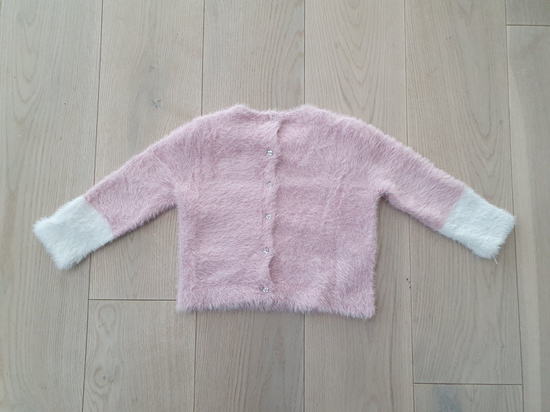 Pullover & Sweatshirts: NWT Mädchenpulli, Rosa mit Herzchen,Saraband GR 86/18 Monate – Gebraucht aus Baden von gme_x9g2 1