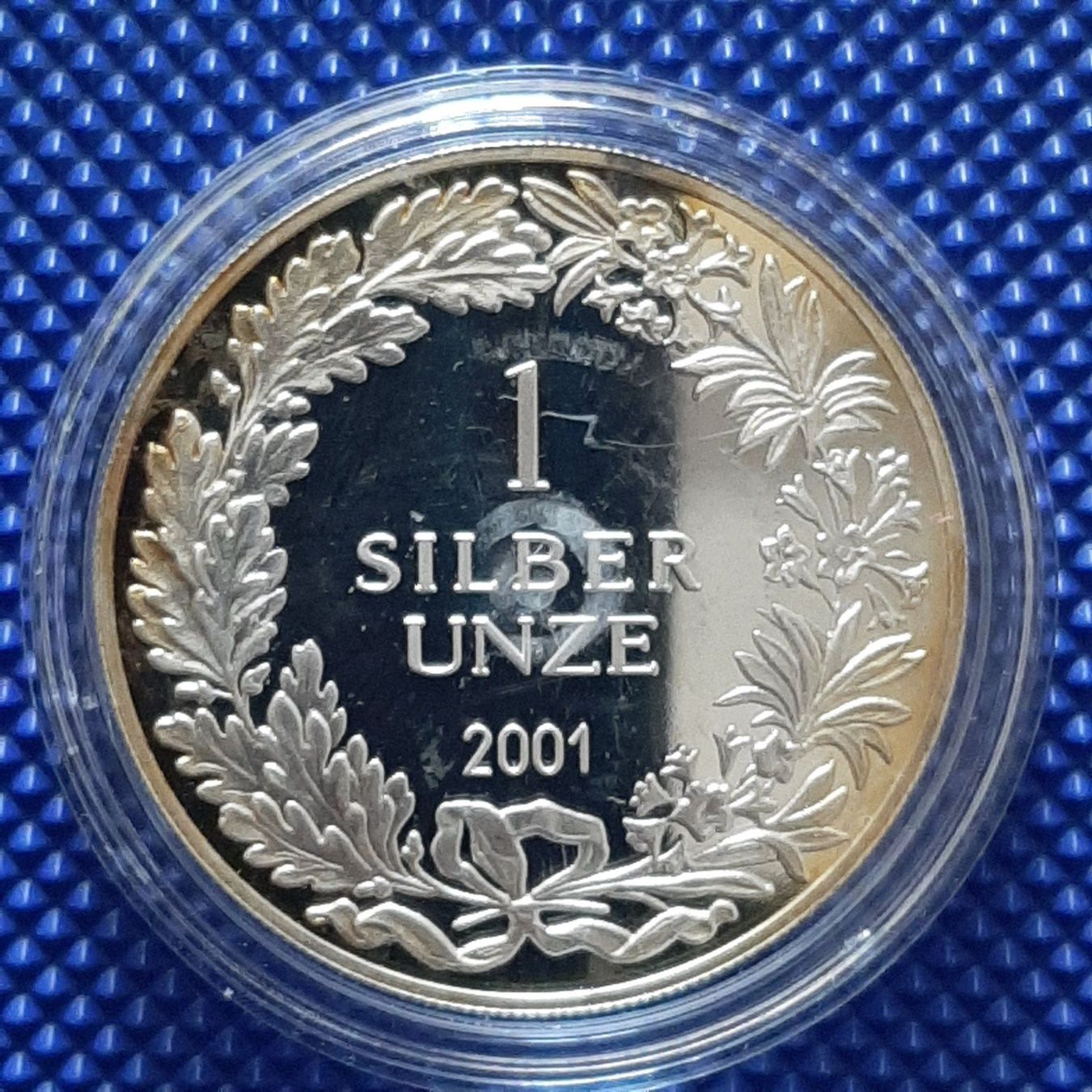 Tutti le monete: 1 Silber Unze 2001 – Usato da Carouge GE venduto da cecob0909