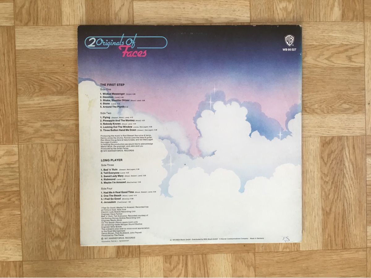 Dischi in vinile: Faces / First step und Long player – Usato da Kreuzlingen venduto da Schuggerman 1
