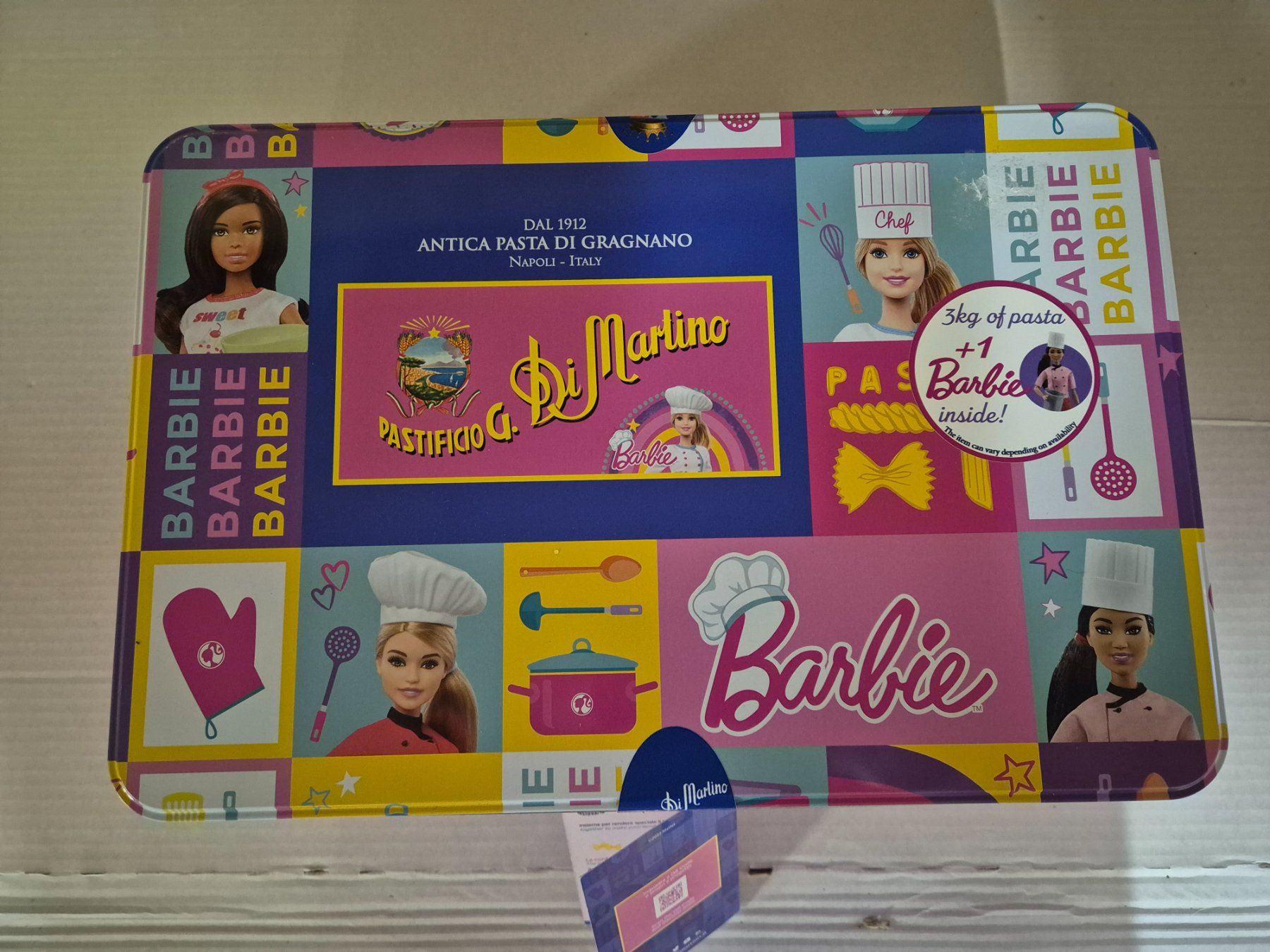Bambole: Barbie Pasta Di Martino collection Edition – Nuovo e nell'imballaggio originale da Biel/Bienne venduto da CS013