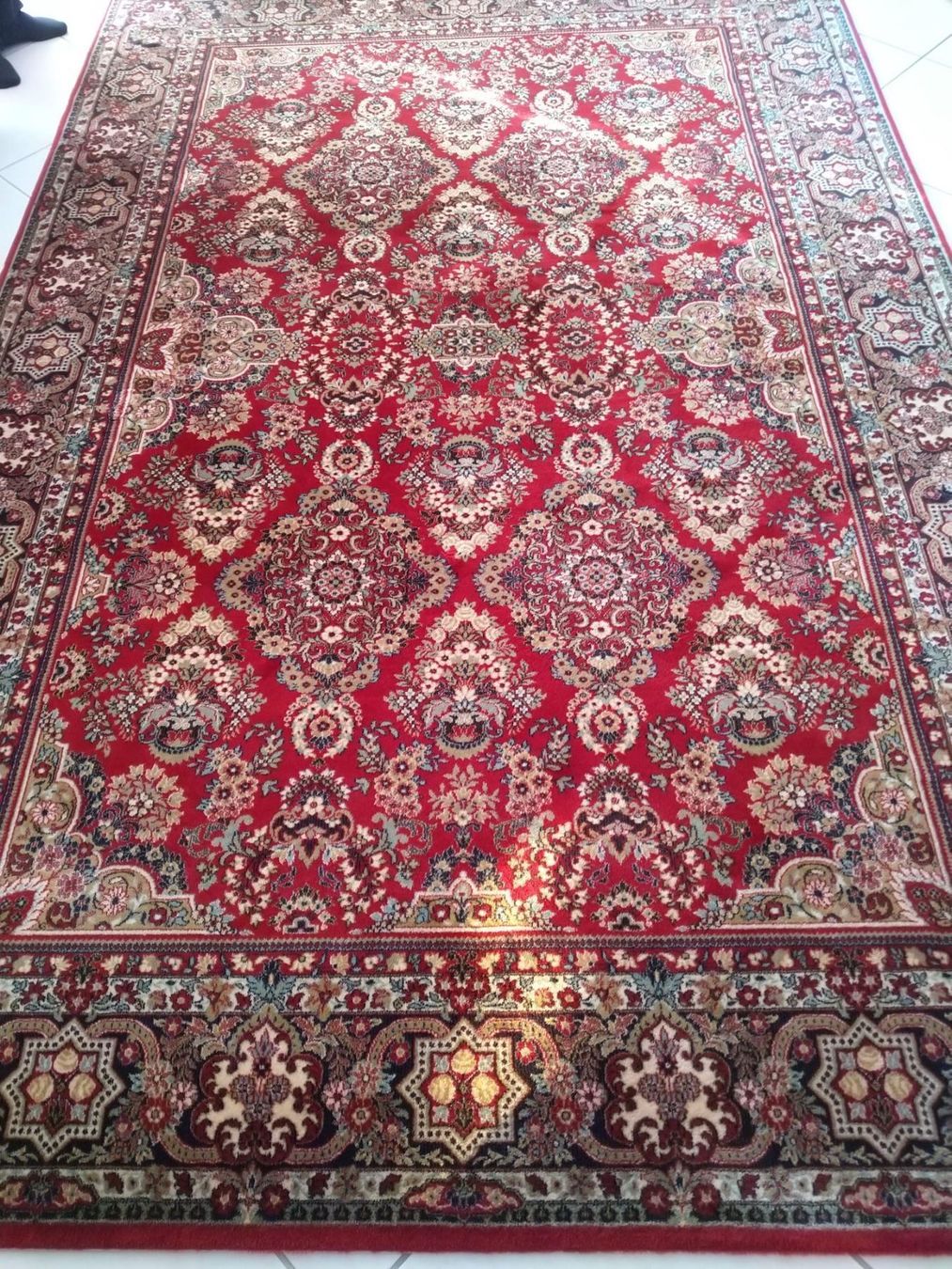 Tapis: Teppich aus Schurwolle – Neuf (Voir description) à Egg b. Zürich par d.t.t