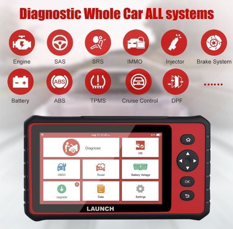 Launch Tutti gli attrezzi: Launch X431 CRP909 Komplett-System OBD2 – Nuovo e nell'imballaggio originale da Chur venduto da P0WER 2