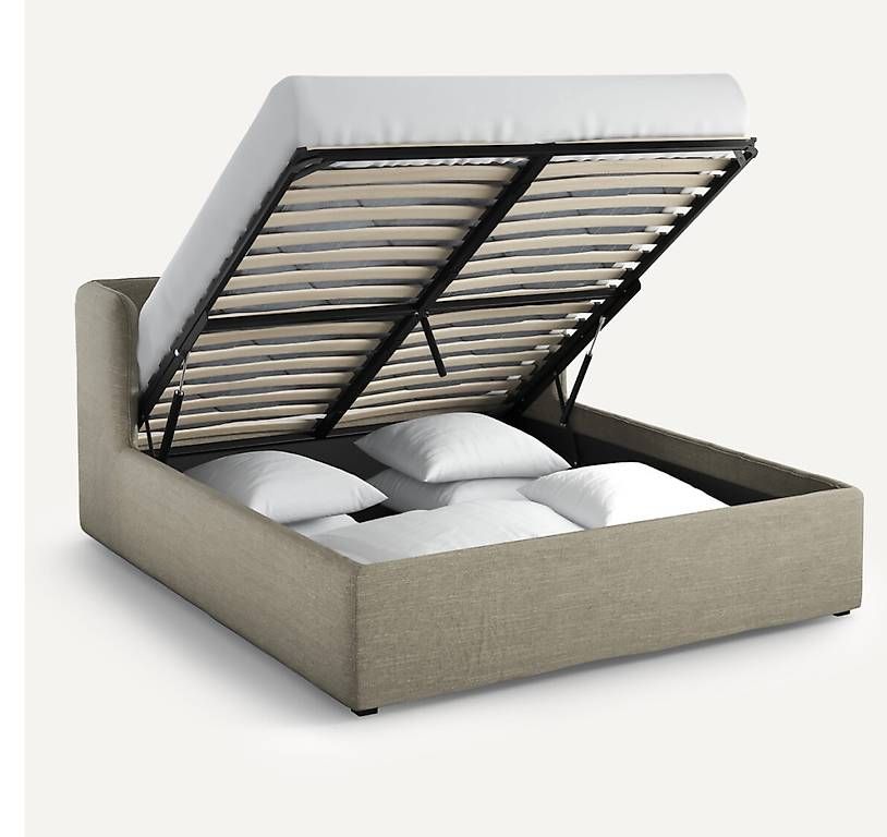 La Redoute Letti: Linen lift-up bed La Redoute – Usato da Uster venduto da jal_mh5z 3
