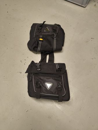 Triumph Motorrad Satteltaschen Set schwarz gebraucht