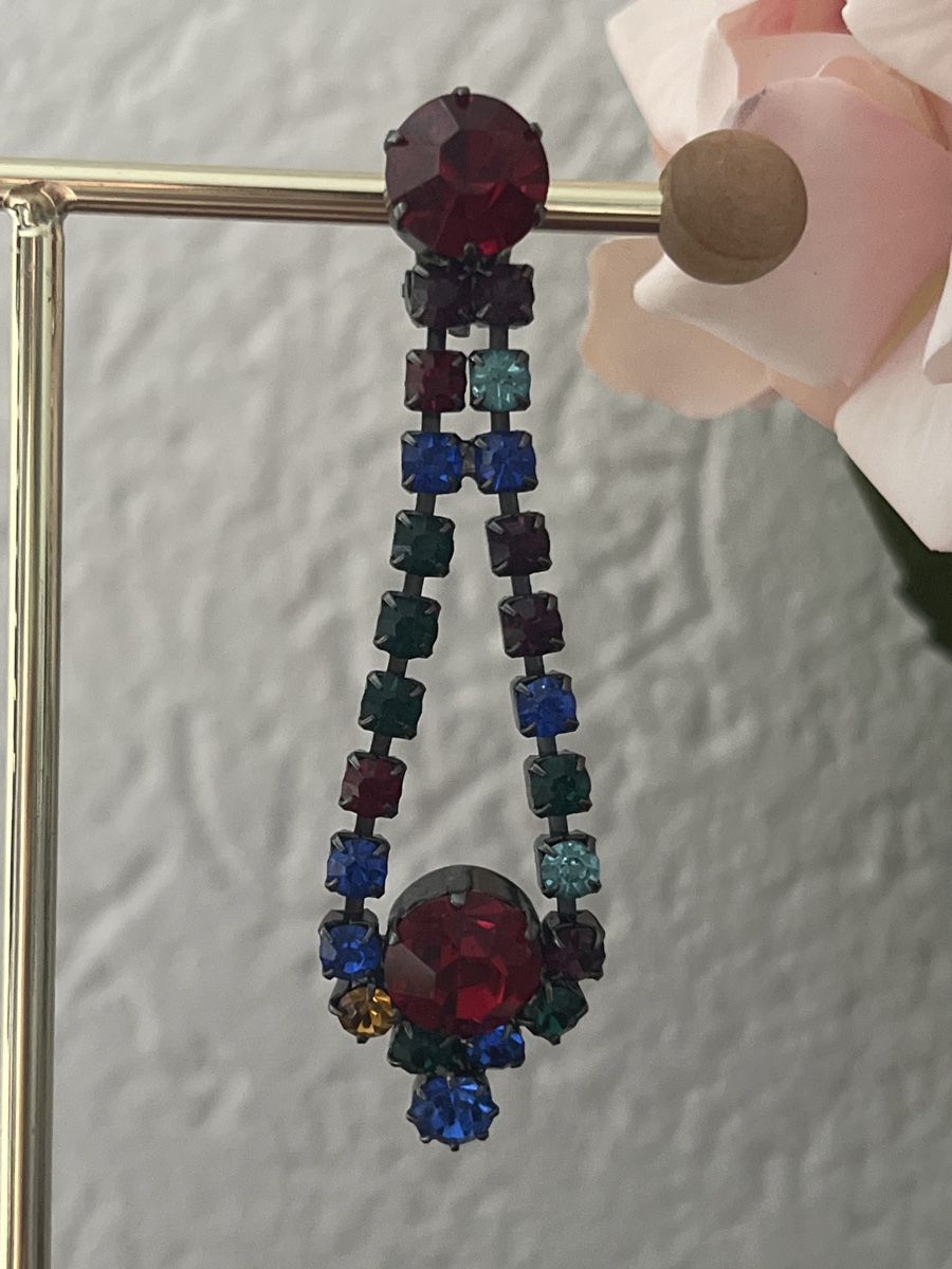 Orecchini pendenti & Orecchini a lobo: Schöne bunte Ohrclips  – Nuovo (secondo la descrizione) da Seon venduto da Sunny-Schmuck78 1