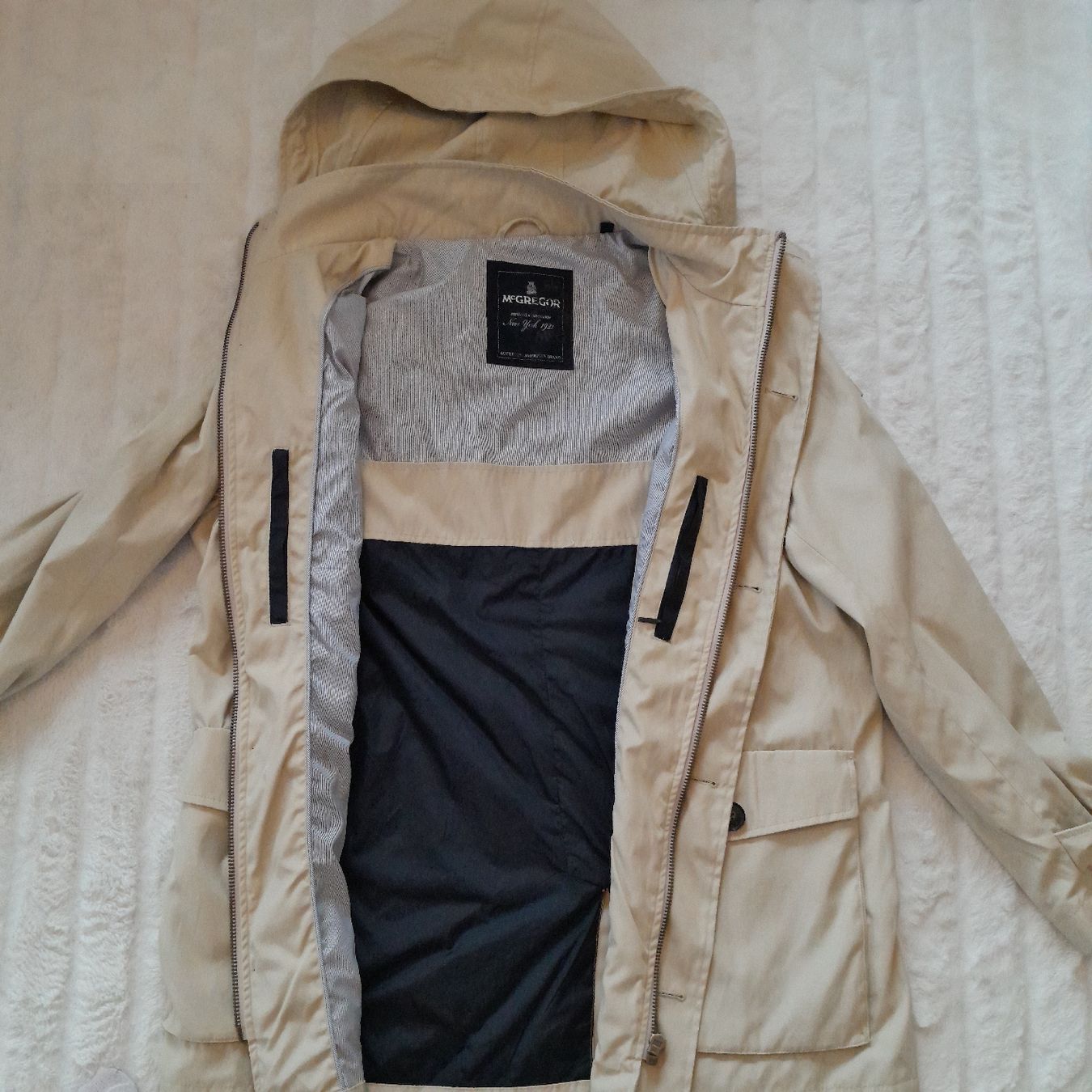 Giacche: Parka McGregor beige, idéale pour la mi-saison - Taille L – Usato da Renens VD venduto da ser_j2fn 5