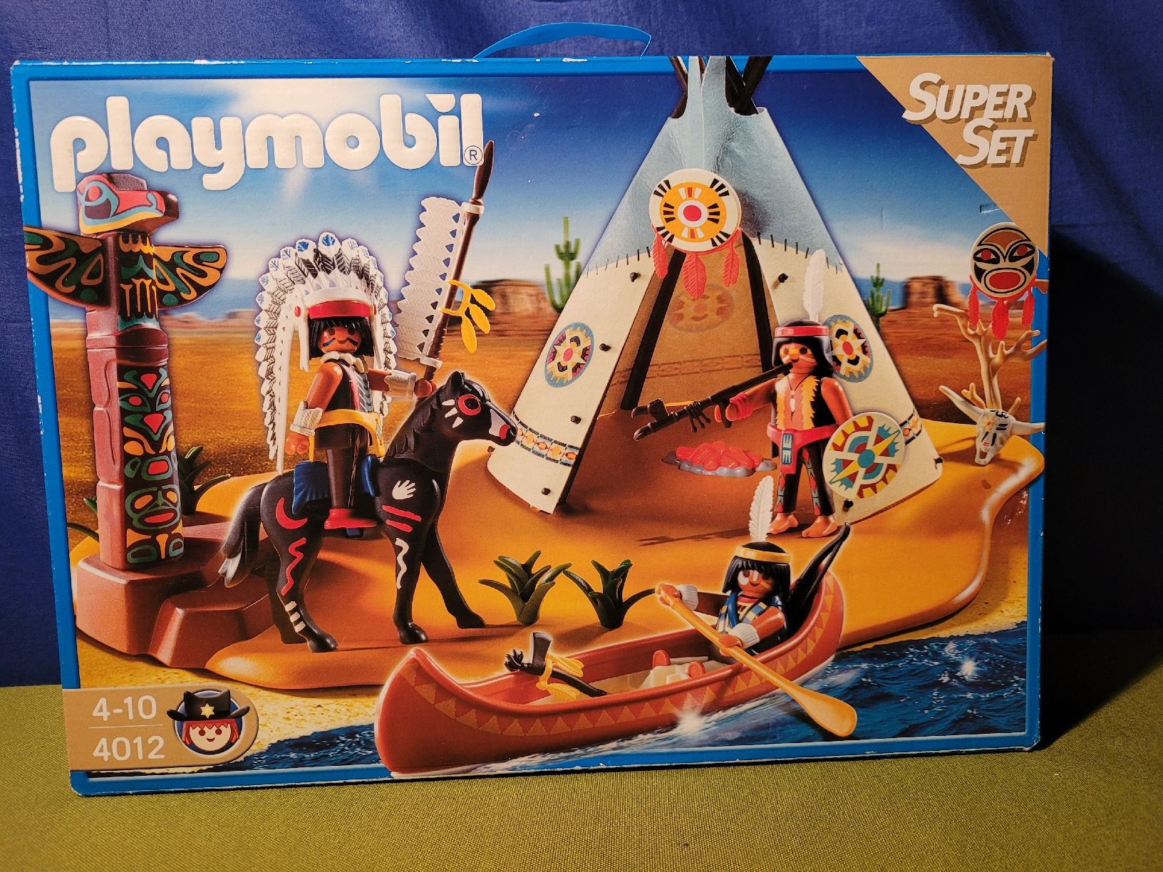 Playmobil Giocattoli: Playmobil Indianer W40 – Usato da Aarberg venduto da Fink010 2