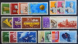 Schweiz Lot mit alten Werten MNH ** III
