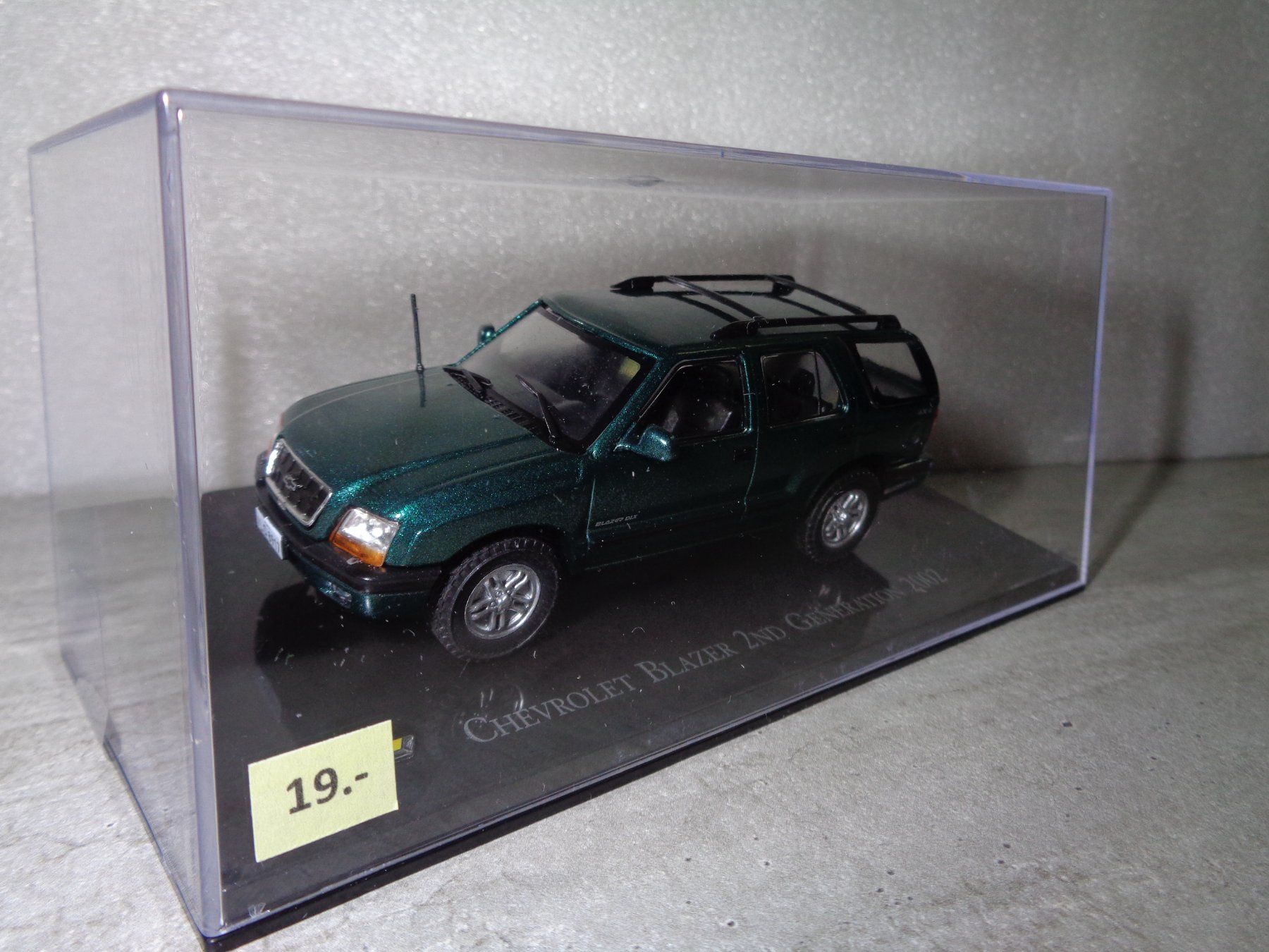 Chevrolet Modellautos: Altaya 1:43 Chevrolet Blazer 2002 – Neu und originalverpackt aus Reconvilier von rallycar