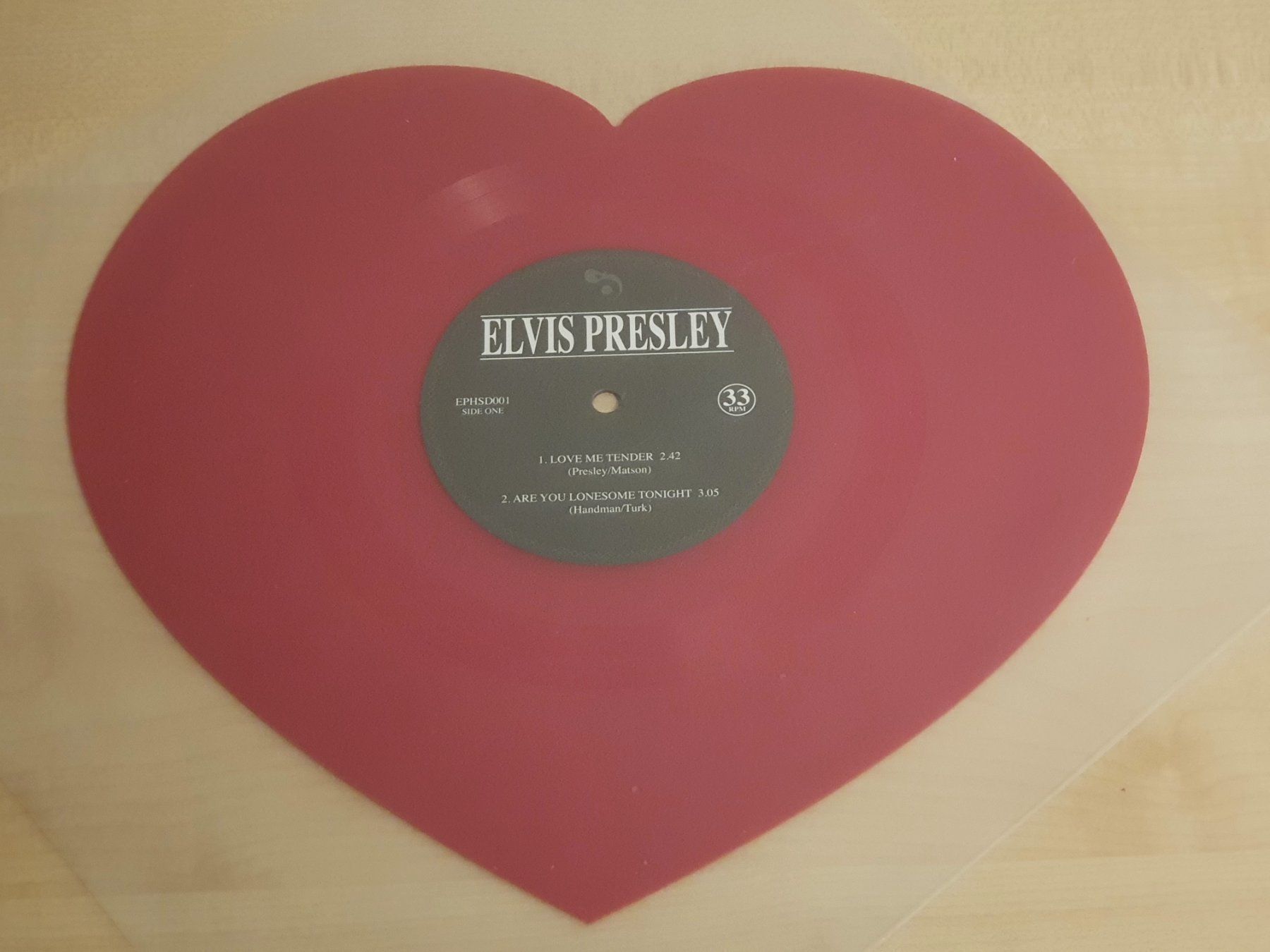 Dischi in vinile: Elvis Vinyl Herz – Usato da Uerschhausen venduto da Burton77