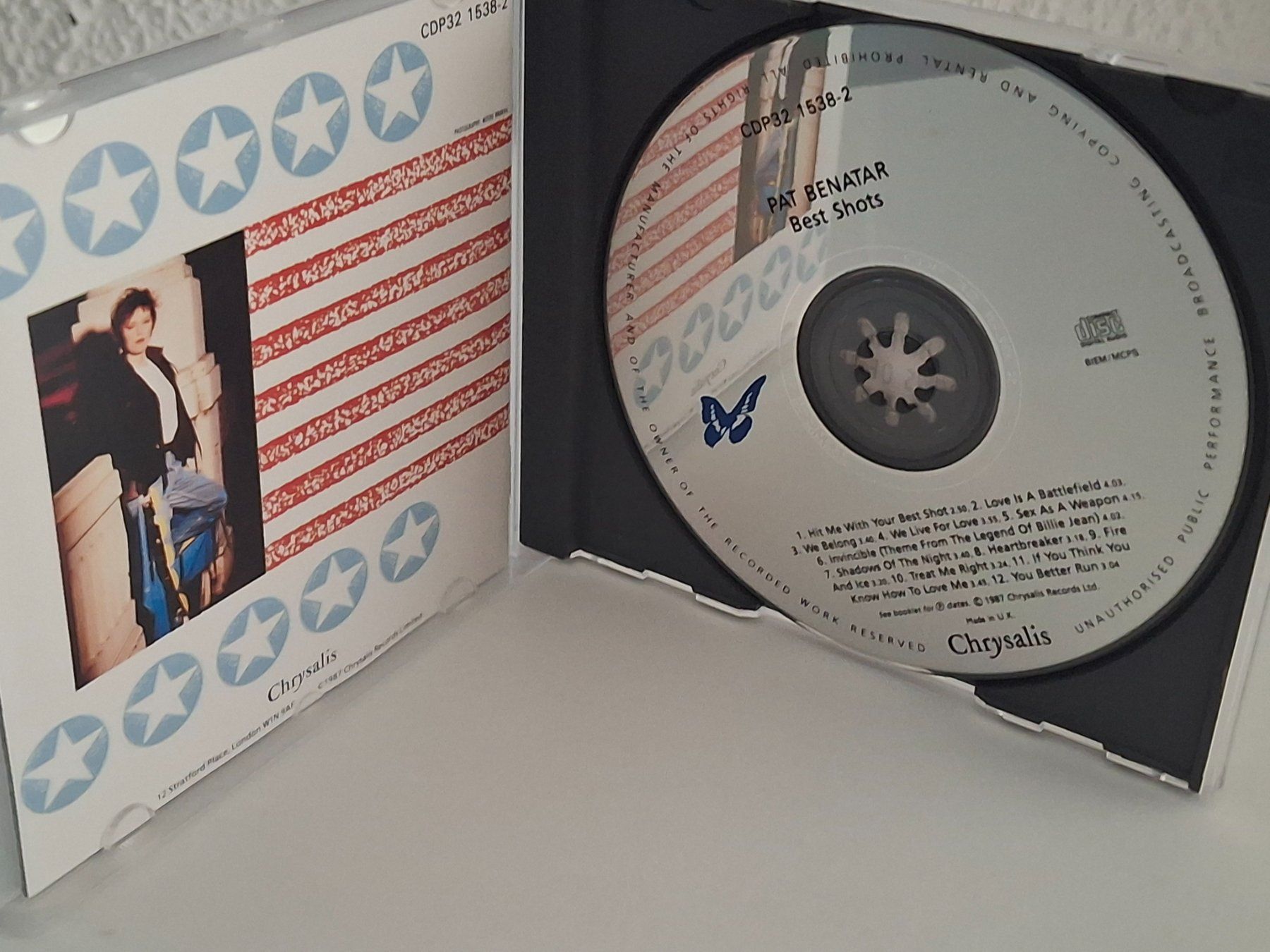 CDs: CD Pat Benatar -  Best Shots – D'occasion à Aarberg par Jackup1 2