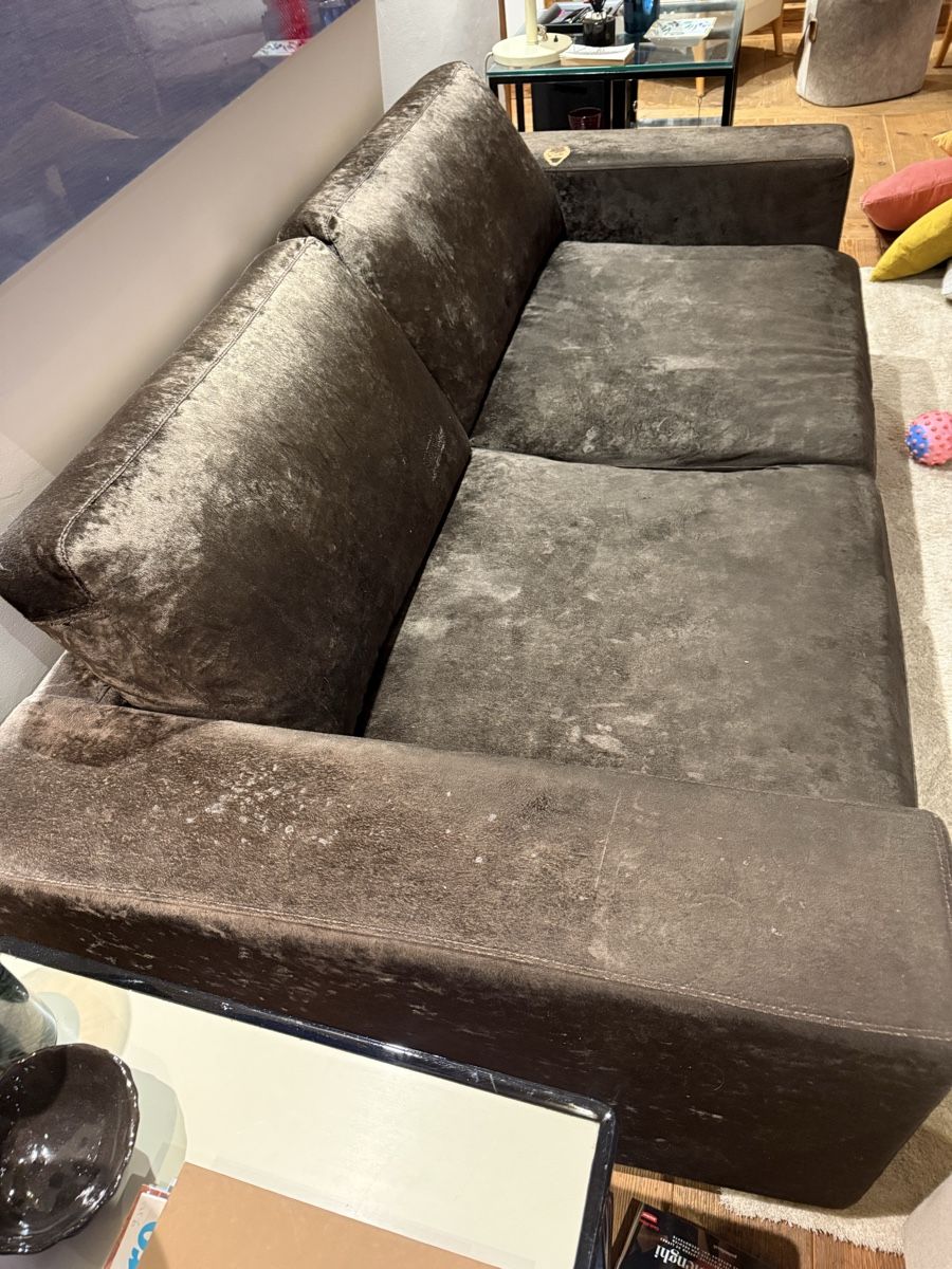 Sofas: 2 canapés beige et brun 200x55x90  – Gebraucht aus Crans VS von carine1958 5