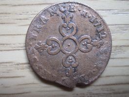 Antike Münze 1712  Frankreich