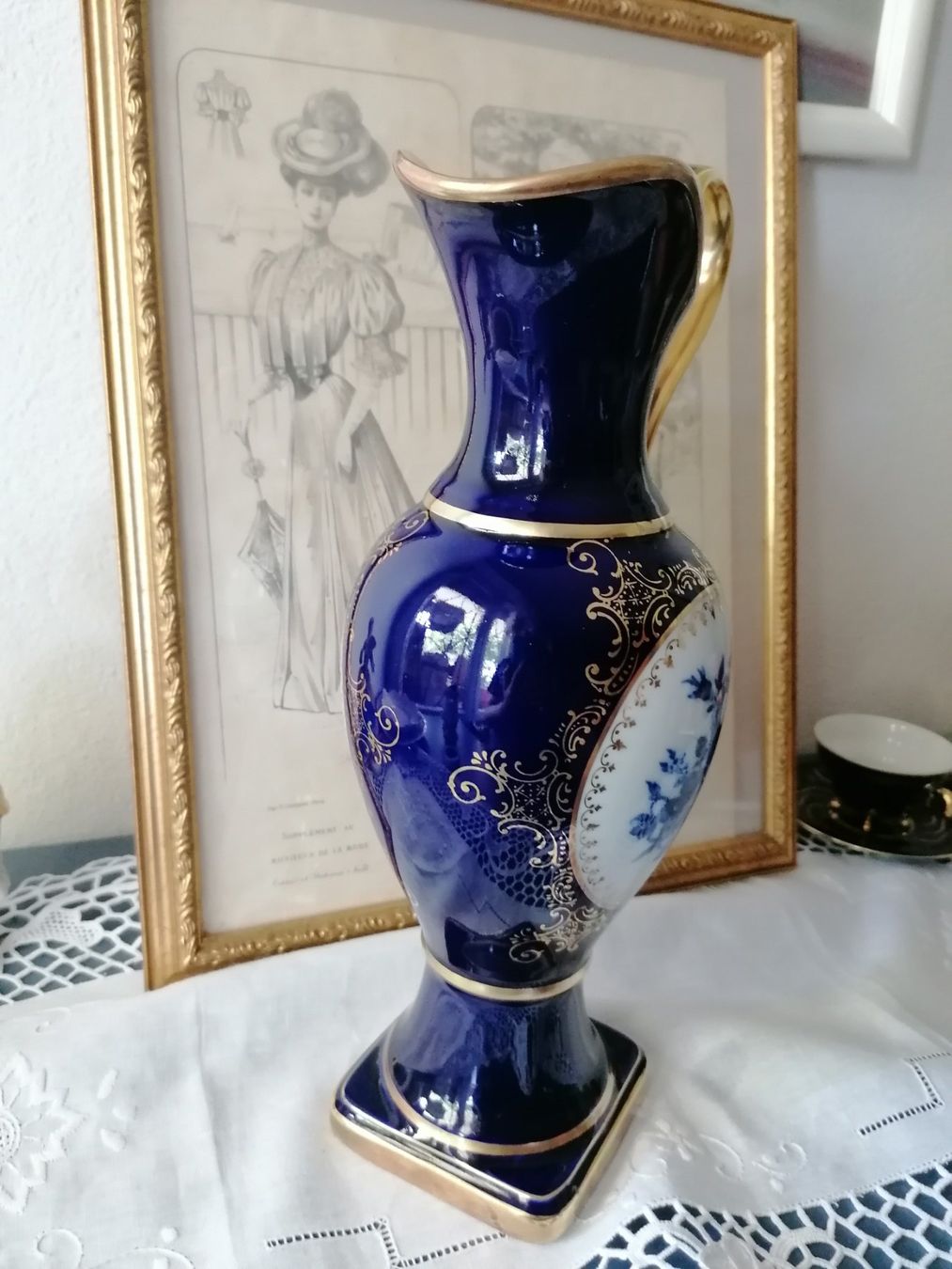 KPM Vasen & Gefässe: Kobalt Krug Vase, Royal KPM – Gebraucht aus Aegerten von Jos_zem 2