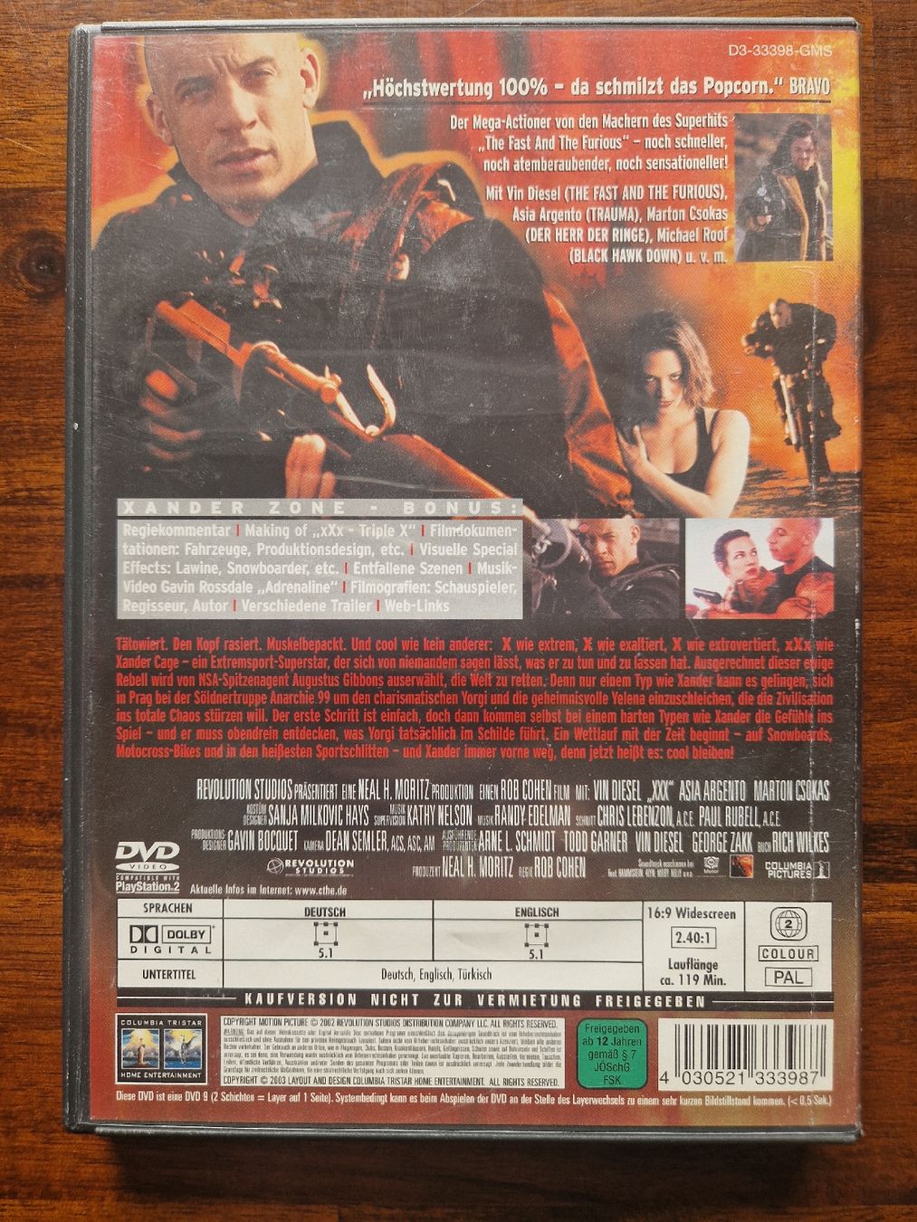 Tutti i DVDs: Triple xXx DVD – Usato da Emmenbrücke venduto da alexa1983 1