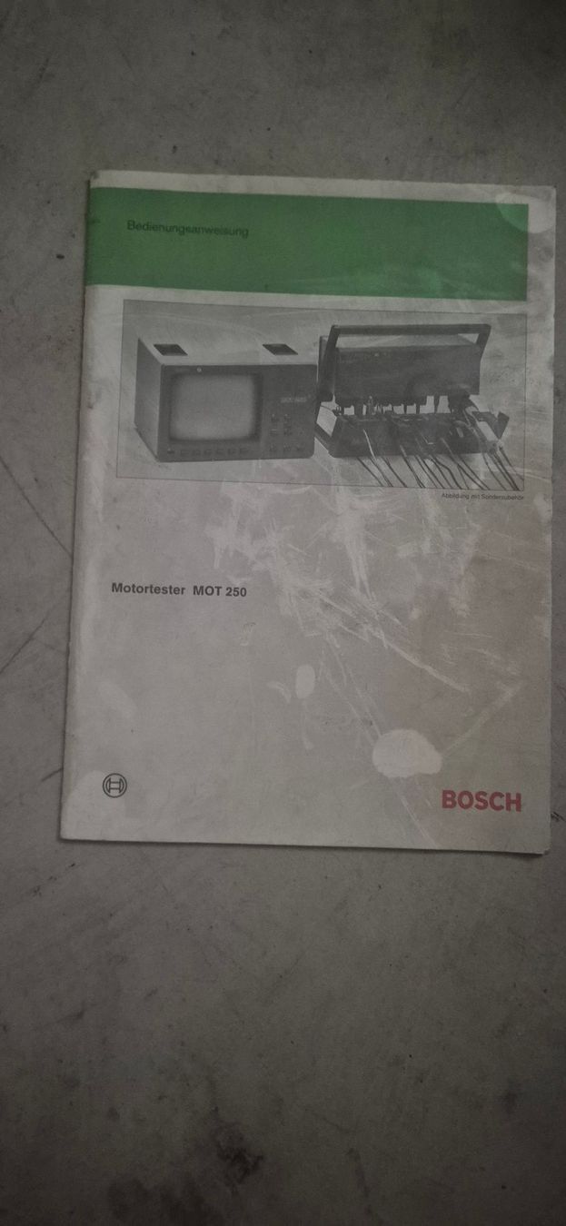 Bosch Misurare: Bosch Motortester MOT250 – Usato da Ebnat-Kappel venduto da Speer2000 5
