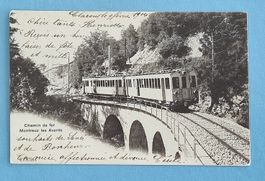 Chemin de Fer Montreux les Avants - Post Clarens 1904
