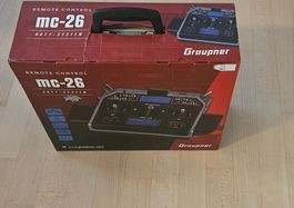 Graupner MC26 HoTT Pultsender  mit Koffer