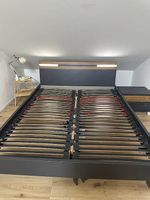 Gratis Bett inklusive Lattenrost, Matratze und Nachtisch
