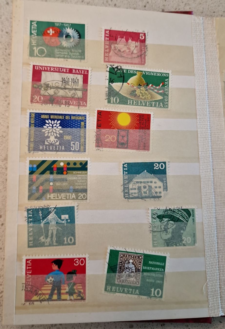 Tutti i francobolli: Briefmarken verschiedene Motive #1 – Usato da Horw venduto da Aquim