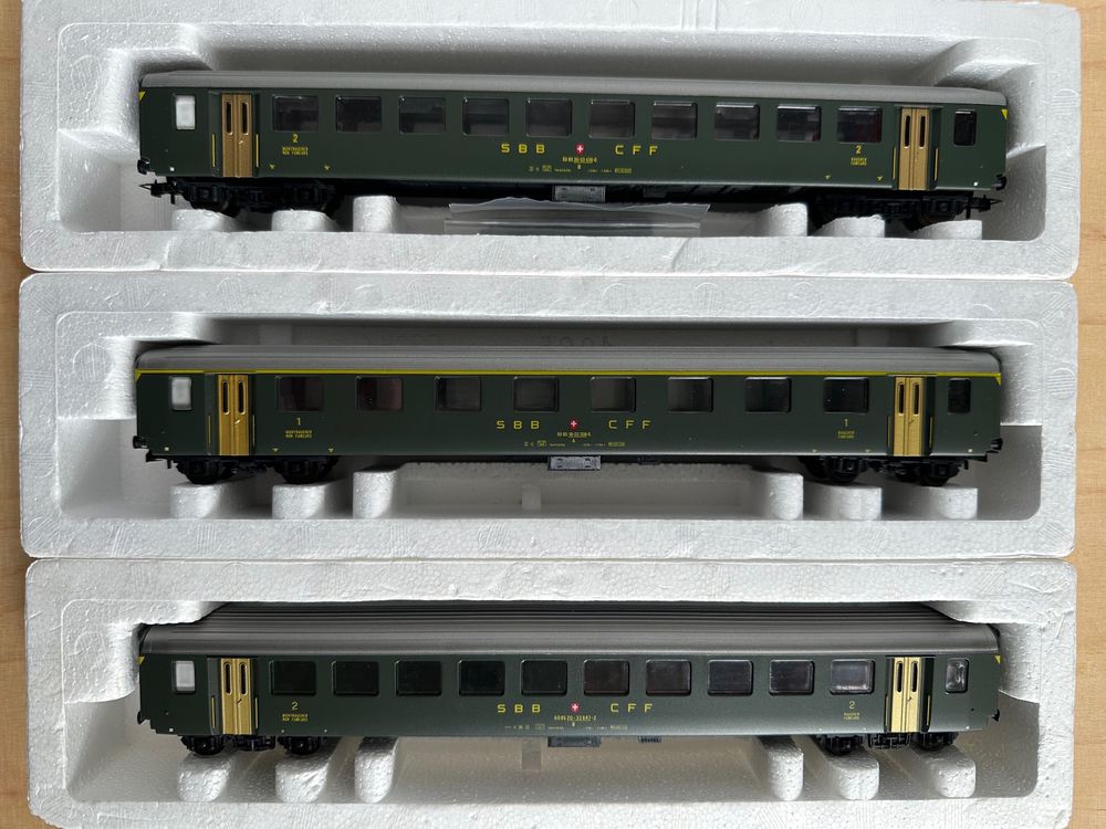 Lima 3 EW Personenwagen SBB H0 mit OVP (Neu (gemäss Beschreibung)) in ...