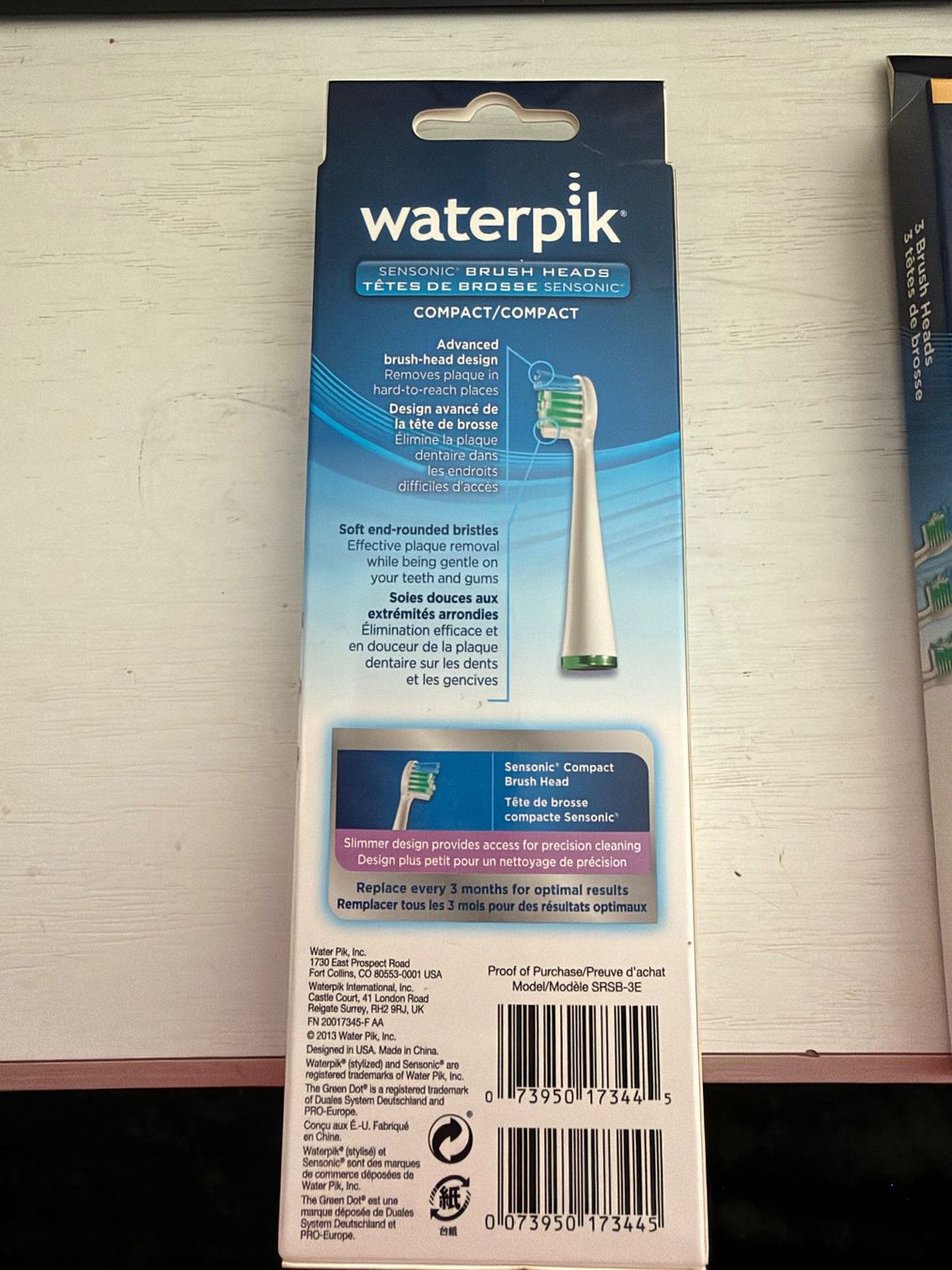 Cura dei denti: Waterpik Ersatzbürsten – Nuovo e nell'imballaggio originale da Gümligen venduto da Thom77 3