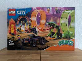 LEGO City 60339 Double Loop Stunt Arena NEU/NEUF
