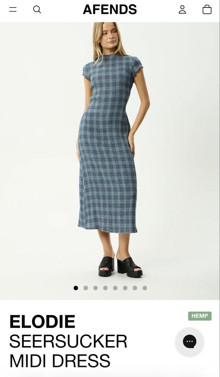 Robes: Afends seersucker Kleid, neu – Neuf avec emballage d'origine à Zürich par lalalula