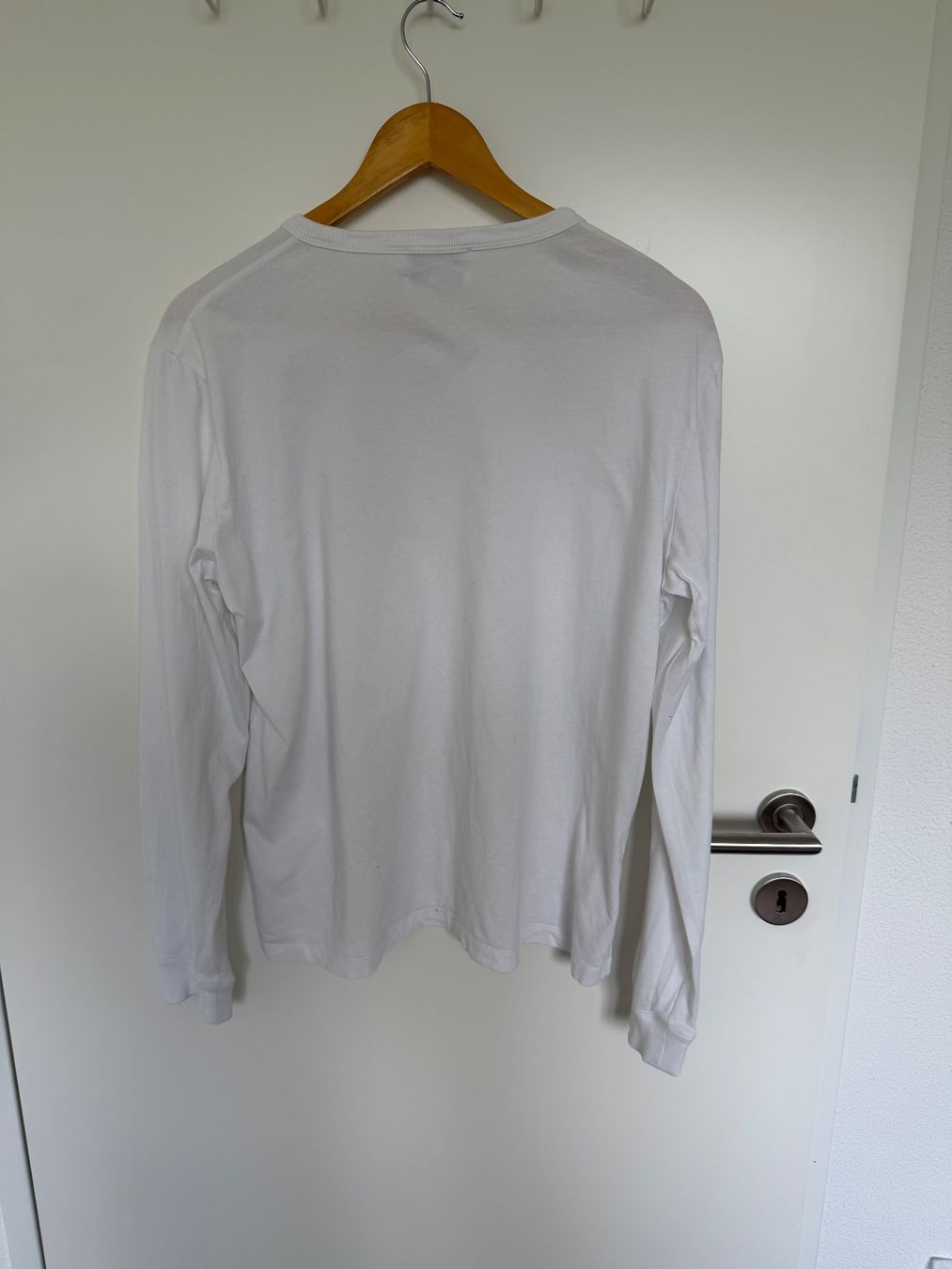 Cos T-shirt: Langarmshirt COS weiss Baumwolle – Usato da Buchs SG venduto da VintageHomeCH 1
