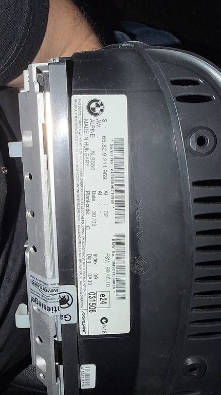 Tutti pezzi di ricambio auto: BMW Display / Bordmonitor Alpine  Original  – Usato da Oberurnen venduto da glarner_bmw 2
