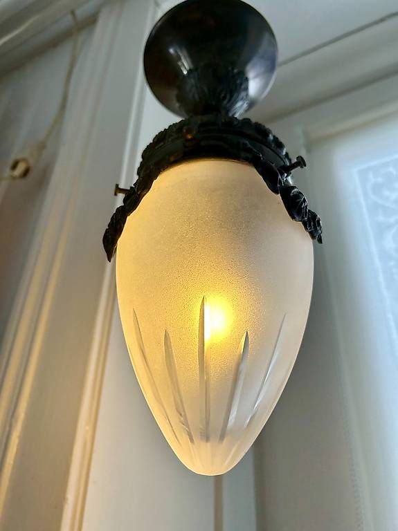 Lampadari & plafoniere: Deckenlampe "Empire-Stil" Replika mit massivem Bronce-Dekor – Usato da St. Gallen venduto da matasurf 2