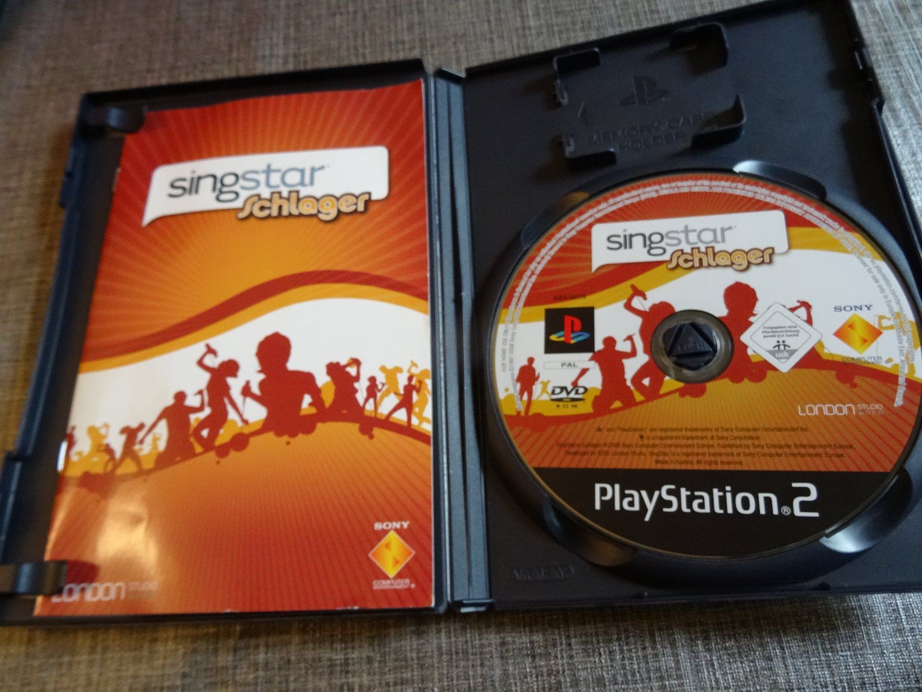 Sony Spiele: Singstar Schlager PS2 – Gebraucht aus Olten von Disc-Ausverkauf 1