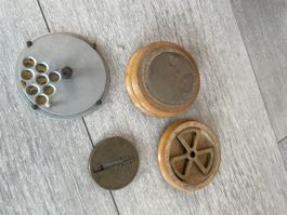 Lot d'outils d'horloger anciens - Accessoires de tour vintag