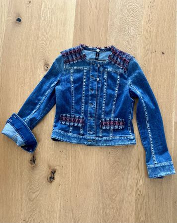 Marc Cain Jeansjacke N2 Gr 36 Jacke Elastisch