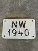 Fahrrad Kennzeichen Nidwalden 1940